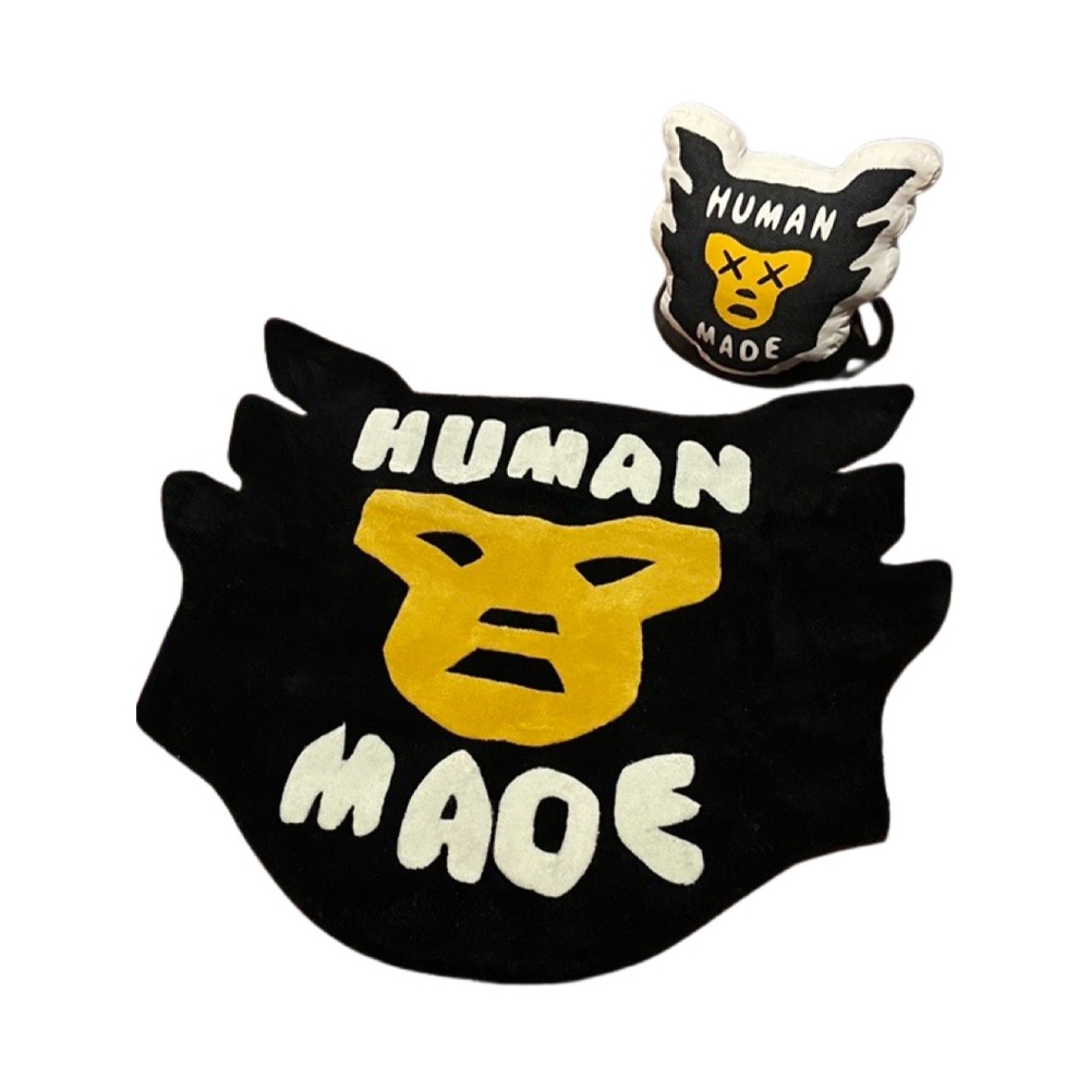 Human Made Face Logo Rug Large - Picture 3 of 6